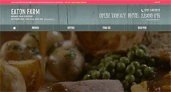 Desktop Screenshot of eatonfarmpub.co.uk